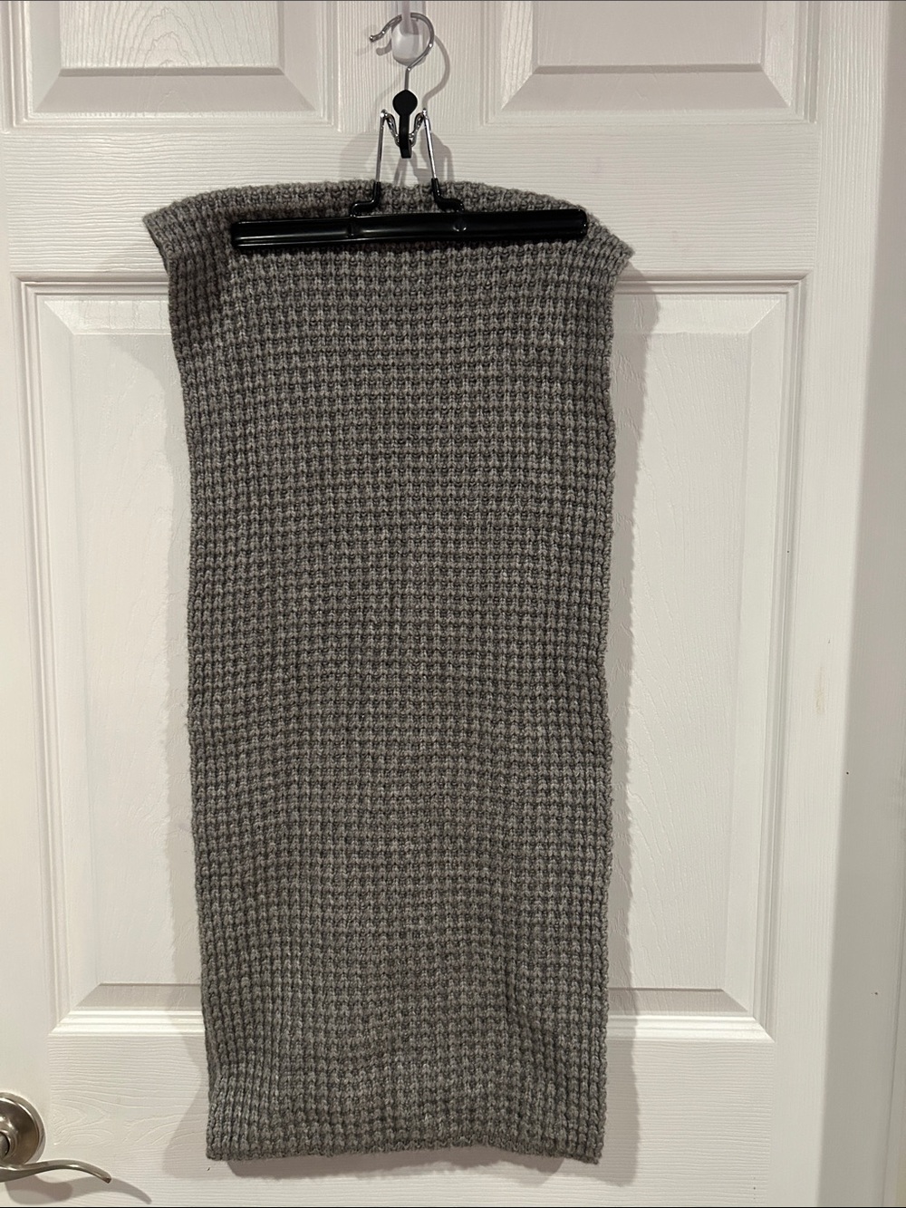 Gray J. Crew Infinity Scarf